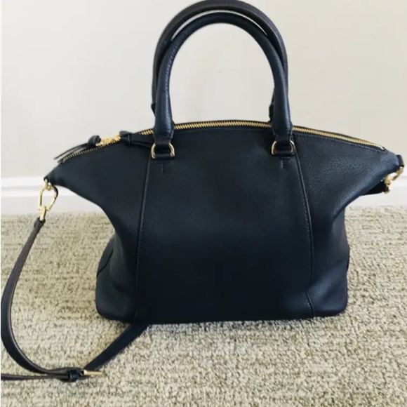 Authentic Tory Burch 'Medium Bombe T' Satchel - Picture 2 of 10